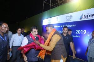 The India Tourism Mart (ITM) 2019 is inaugurated by Shri Nitin J Gadkari, Hon’ble Union Minister of Road Transport & Highways & Minister of MSME in the presence of Shri Prahlad Singh Patel, Hon’ble Union Minister of State for Tourism & Culture (IC) in New
