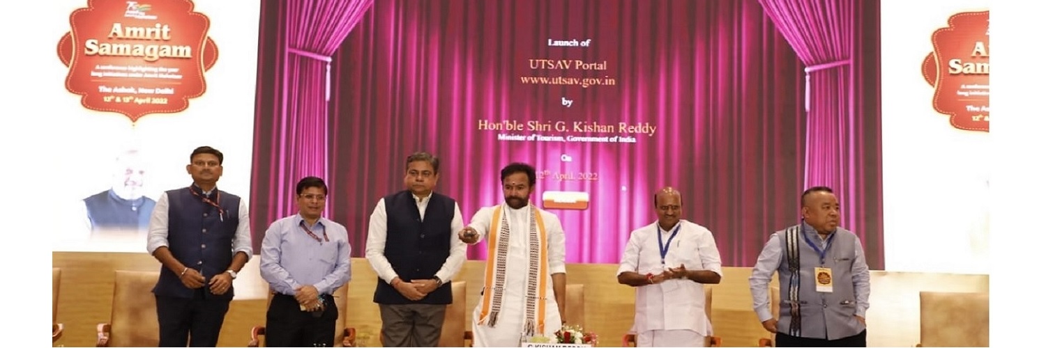 Hon'ble tourism minister Shri G. Kishan Reddy has launched UTSAV portal.