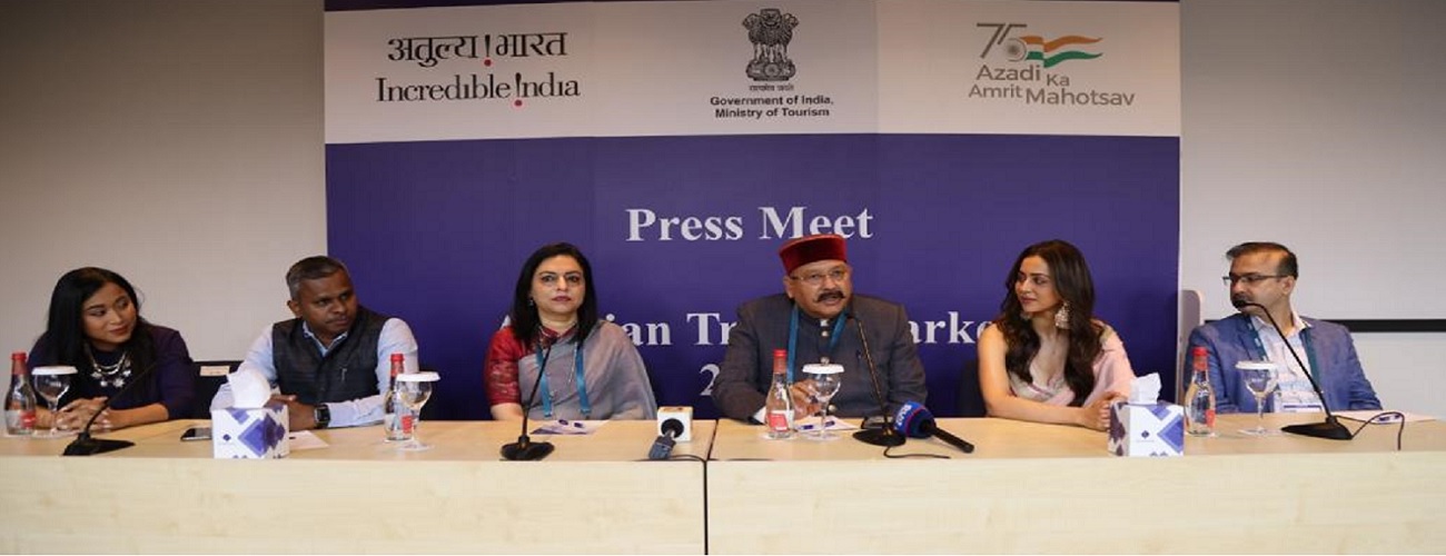 A press conference held with international media and influencers, by Ms. Rupinder Brar, Additional Director General, Ministry of Tourism, Govt. of India.