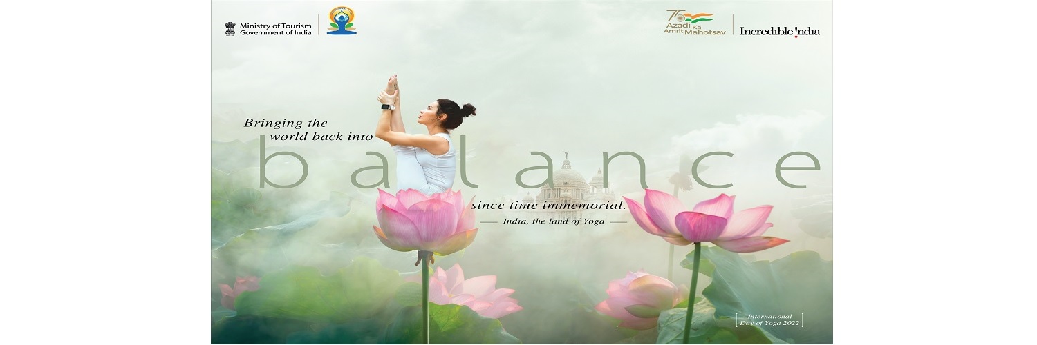 International Day of Yoga 2022, creatives by Ministry of Tourism