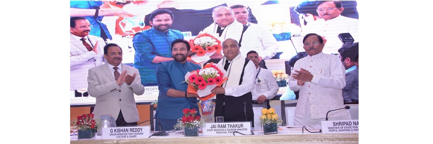 The three-day National Conference of State Tourism Ministers at Dharamshala, Himachal Pradesh on 18-20 September, 2022.