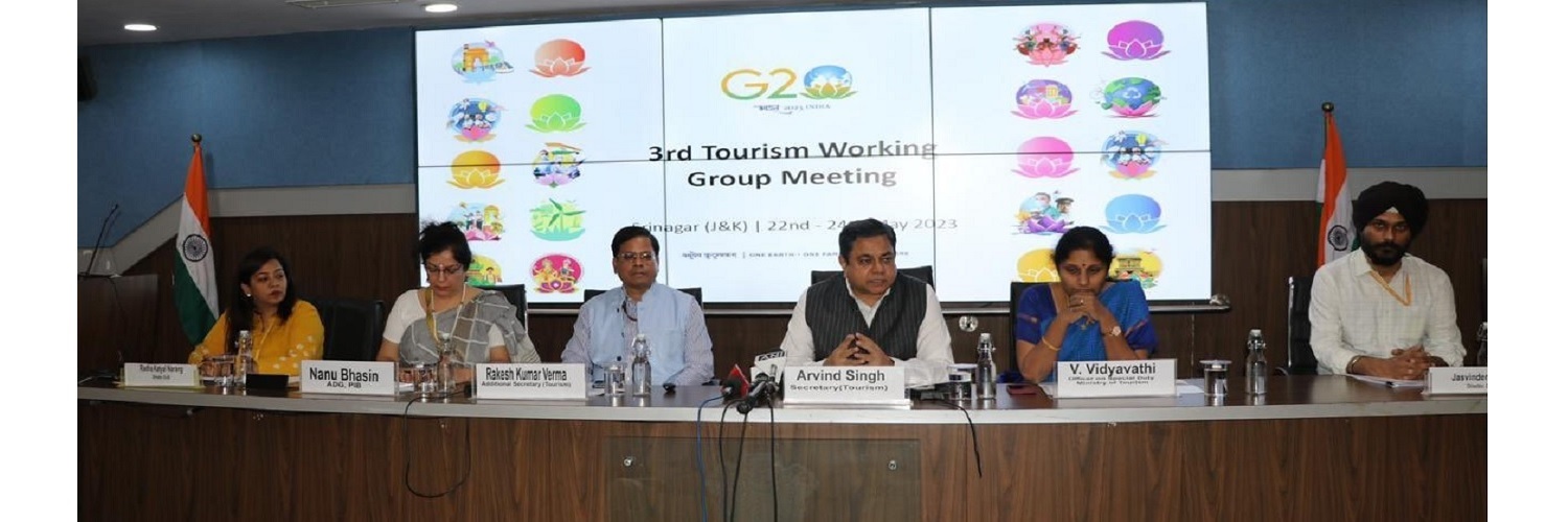 3rd Tourism Working Group Meeting at Srinagar, Jammu & Kashmir