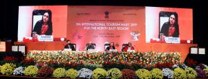 Panel Discussion on Sustainable Tourism chaired by ADG (T) at Imphal Convention Centre during ITM 2019.