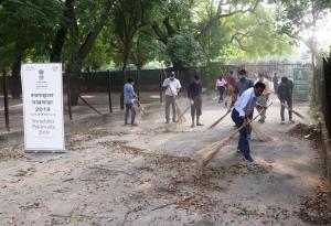 Cleanliness activity at Zoo