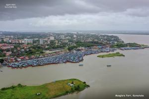 Mangalore Port Aerial View (1)