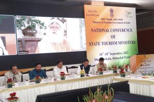 The National Conference for State Tourism Ministers at Dharamshala, Himachal Pradesh on 18-20 Sept 2022.