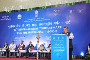 International Tourism Mart 2022 at Aizawl, Mizoram.