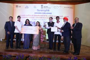 Ministry of Tourism and NCHMCT concluded an exhibition cum Award Ceremony for the Edible Cutlery & Crockery Design Challenge on March 14th, 2024, at The Ashok , New Delhi.