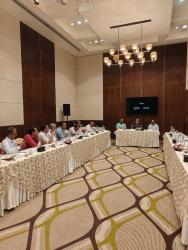 Shri Suresh Gopi, Hon’ble Minister of State for Tourism, chaired a pivotal meeting with Ayurveda experts in Thiruvananthapuram on 17th July 2024.