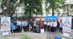 Swachhta and Plantation Drive on 17th October, 2025 in and around transport Bhawan, New Delhi as part of on going Swachhta Campaign - 2nd to 31st October, 2025