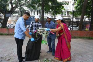 Swachhta and Plantation Drive on 17th October, 2025 in and around transport Bhawan, New Delhi as part of on going Swachhta Campaign - 2nd to 31st October, 2025