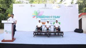 Cleanliness Drive organized under Swachhta Hi Seva Campaign with Nobel theme: "Ek Din, Ek Ghanta, Ek Saath" by Ministry of Tourism, Govt. of India on 25th September 2025 at IHM Pusa, New Delhi.