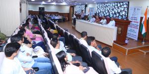 Felicitation Programme to Honour Safai Mitras as part of Swachhta Hi Seva 2025 Campaign held on 19th September 2025 at Media Center, Transport Bhawan.