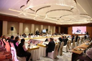 Hon’ble Tourism Minister Shri Gajendra Singh Shekhawat chaired consultation meetings with tourism stakeholders and industry representatives at Bharat Mandapam on 18.03.2026