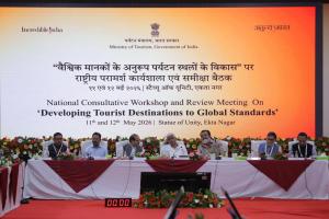 National Consultative Workshop on ‘Developing Global Standard Tourist Destinations’  at Kevadia, Gujarat