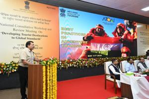 National Consultative Workshop on ‘Developing Global Standard Tourist Destinations’  at Kevadia, Gujarat