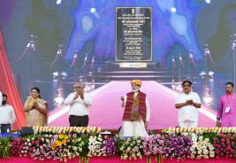 Hon'ble PM inaugurated various development projects, in Bhuj, Gujarat on August 28, 2022.