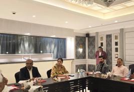 The Southern Regional Office, Ministry of Tourism, Government of India, brought together tourism stakeholders for a productive meeting with Ms. Mugdha Sinha ,Director General (Tourism) on 26th August 2024 at GRT Grand, Chennai.