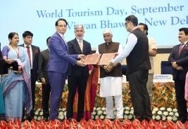 World Tourism Day Celebrations on 27 Sept 2024 at Vigyan Bhawan, New Delhi