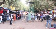 Cleanliness activity at Janpath Market
