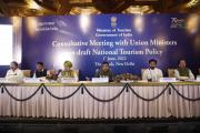 Consultative Meeting with Union Ministers on draft National Tourism Policy on 1st June 2022 at The Ashok, New Delhi 