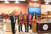 H.E. Mr Parvathaneni Harish, Ambassador of India in Germany, Shri Arvind Singh, Secretary(Tourism), Government of India, along with other Indian officials from the State governments inaugurated the Indian Pavillion at ITB