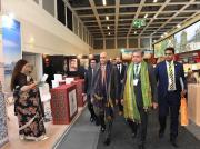 More than 60 Participants from India are present in the India Pavilion at ITB Berlin , including travel agents, tour operators, airlines, hotels, the National Council for Hotel Management and Catering Technology.