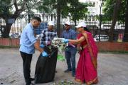 Swachhta and Plantation Drive on 17th October, 2025 in and around transport Bhawan, New Delhi as part of on going Swachhta Campaign - 2nd to 31st October, 2025