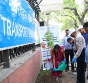 Swachhta and Plantation Drive on 17th October, 2025 in and around transport Bhawan, New Delhi as part of on going Swachhta Campaign - 2nd to 31st October, 2025