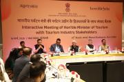 Hon’ble Tourism Minister Shri Gajendra Singh Shekhawat chaired consultation meetings with tourism stakeholders and industry representatives at Bharat Mandapam on 18.03.2026